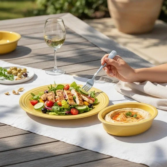 Fiestaware Classic Rim 2-Piece Place Setting Sunflower - Picture 9 of 11